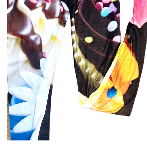 Sweet Illusions Candy Land Sprinkles & Cupcakes Leggings - Picture 7 of 12